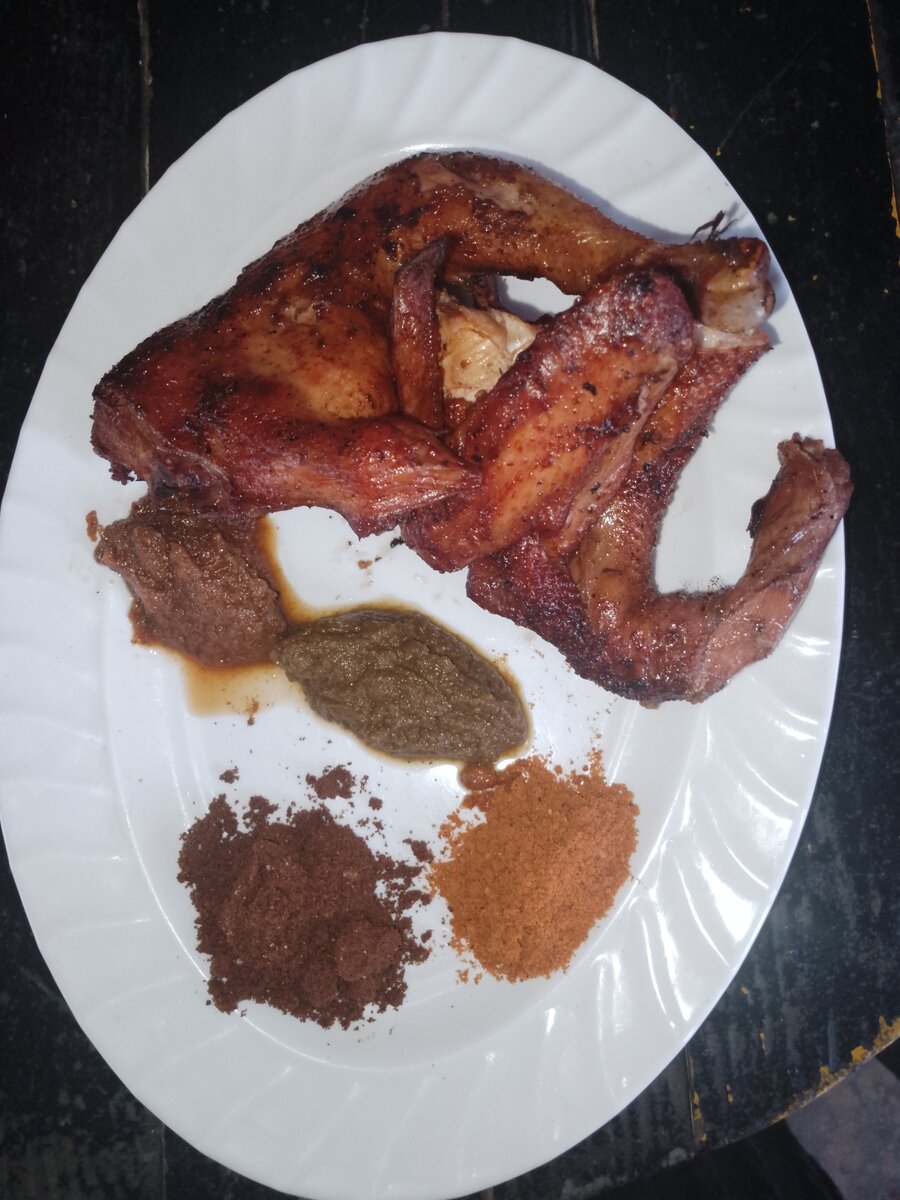 Demi Poulet flambé