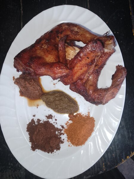 Demi Poulet flambé