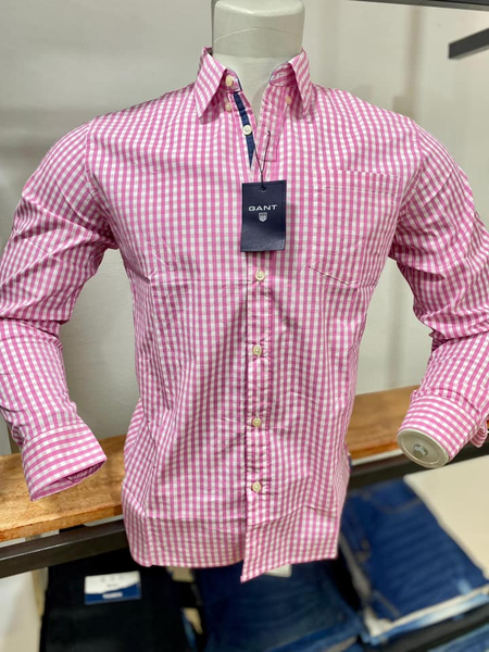 Chemise rose
