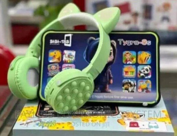 Tablette éducative enfant avec casque