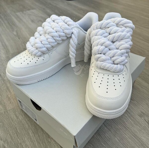 Air force 1 avec gros lacets