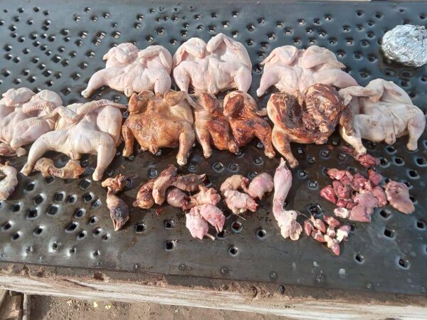 Poulet braise