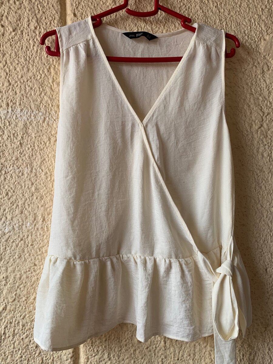 Blouse femme blanche fluide
