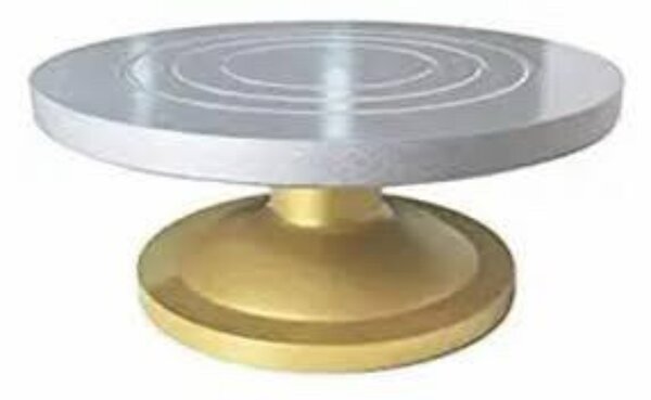 Metal turntable