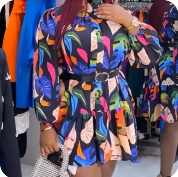 Dress multicolor