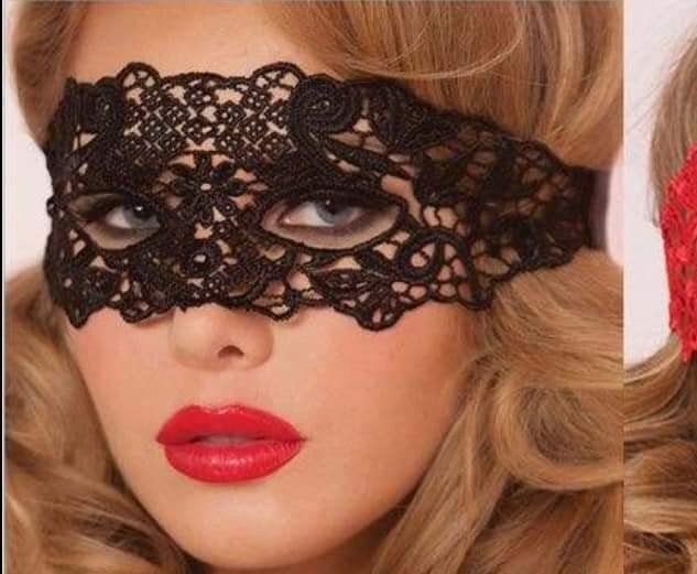 masque en dentell