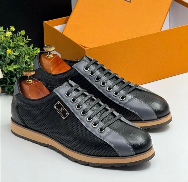 Chaussures basses cuir homme