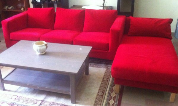 3 places + 1 chaise longue ( fauteuil de repos )