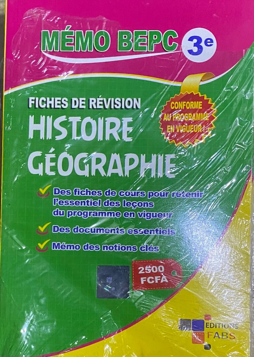 Mémo BEPC Histoire-Géographie