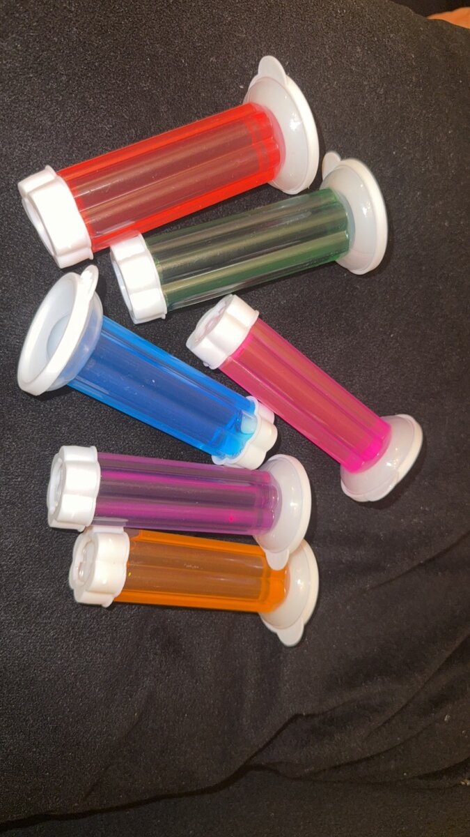 Toilets gel stamps