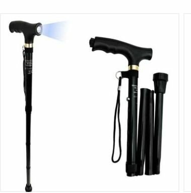 CANNE ROYALE AVEC LAMPE LED ET BOUSSOLE
