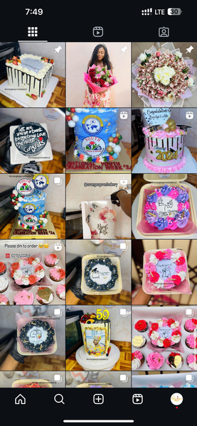 All types of cakes Ghc 100 upwards