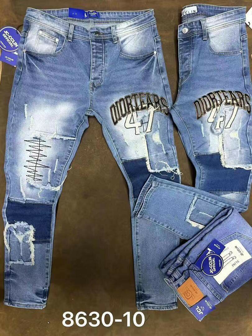 Solid jeans