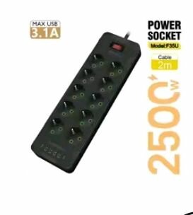 Multiprise 2m 2500W
