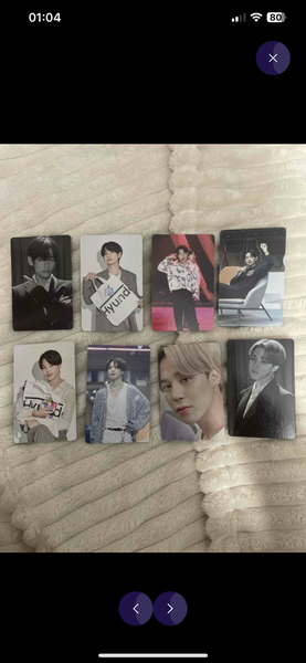 Photo carte BTS