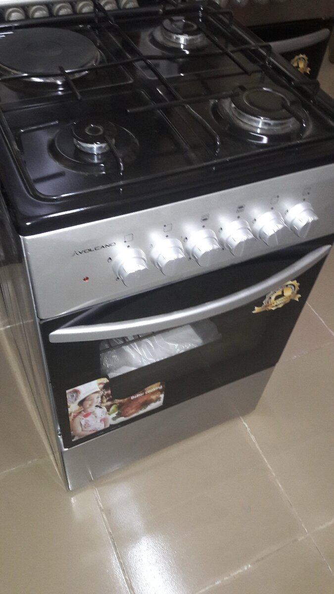 Volcano 50*50  -3 burner +1 Electric