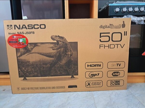 Brand new nasco 50 inches smart television
