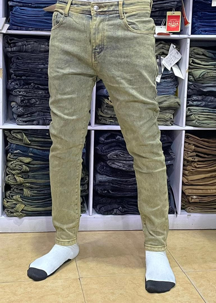 blue-green jeans