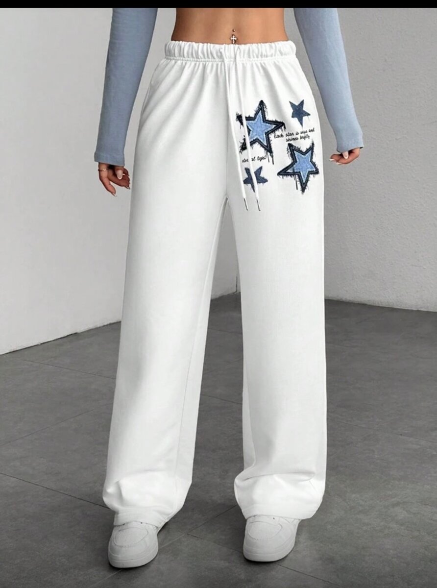 Pantalon de sport étoiles