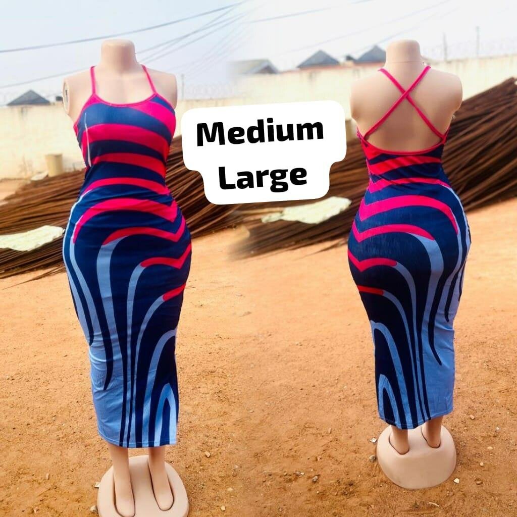 Cross back bodycon
