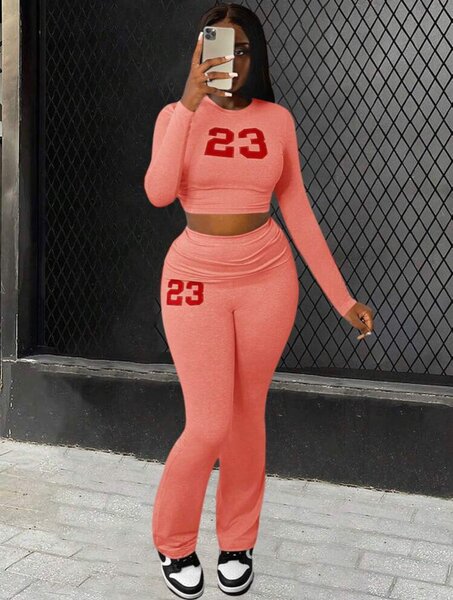 Top and long pants