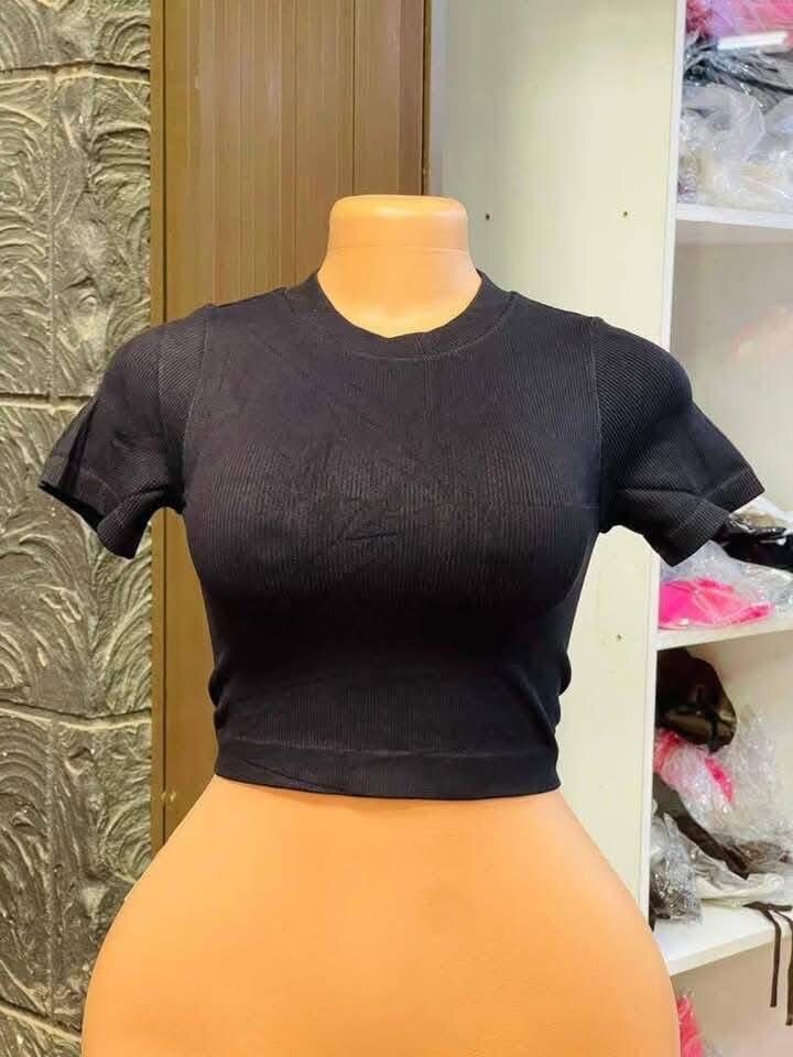 Ribbed crop tops