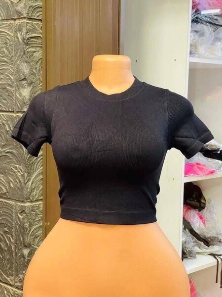 Ribbed crop tops