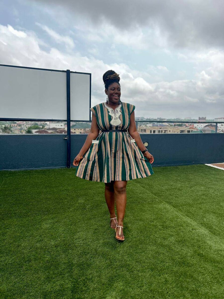 Flair Smock Dress