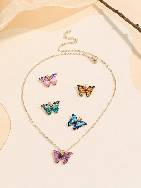 Collier Papillon Élégant