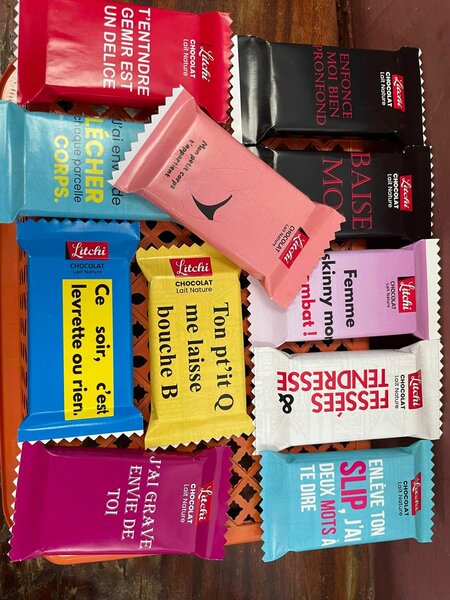 Sachets de Chocolats Drôles