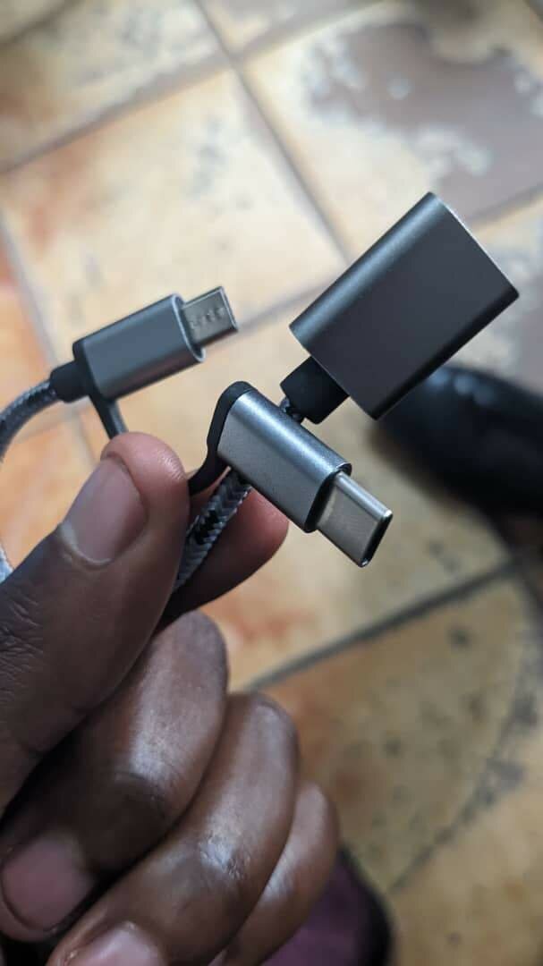 2 in 1 OTG adapter