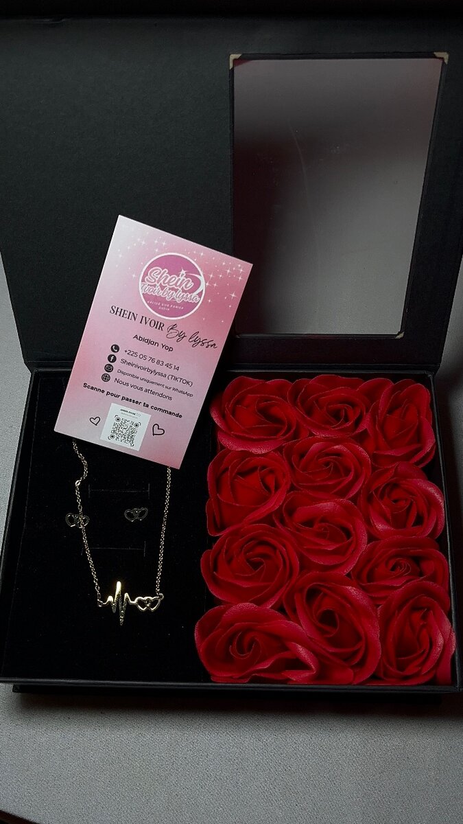 Collier Cœur Électrocardiogramme