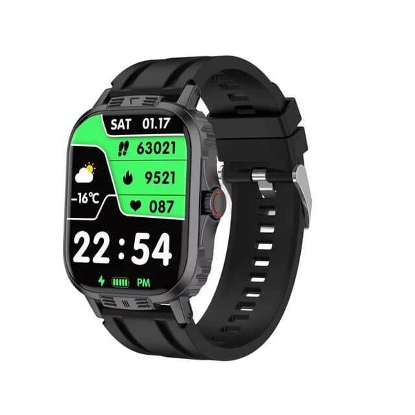 Montre intelligente connectée 2 bracelets