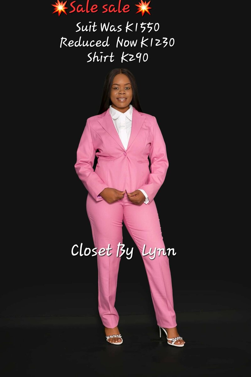 women's two-piece suit