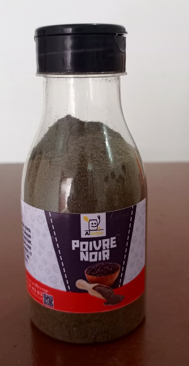 Poivre Noir Moulu de Qualité