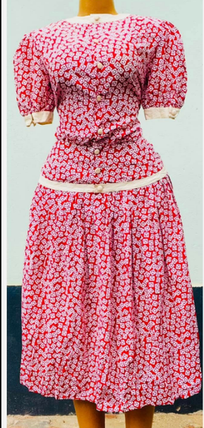 red dress, size M