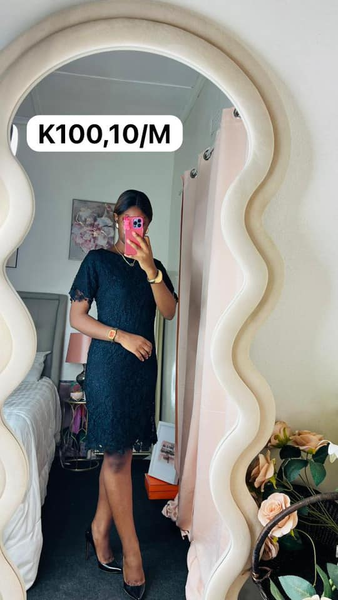 black dress