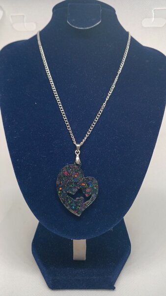 Resin necklace