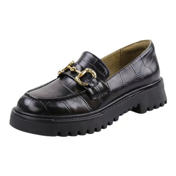 Leather shoe