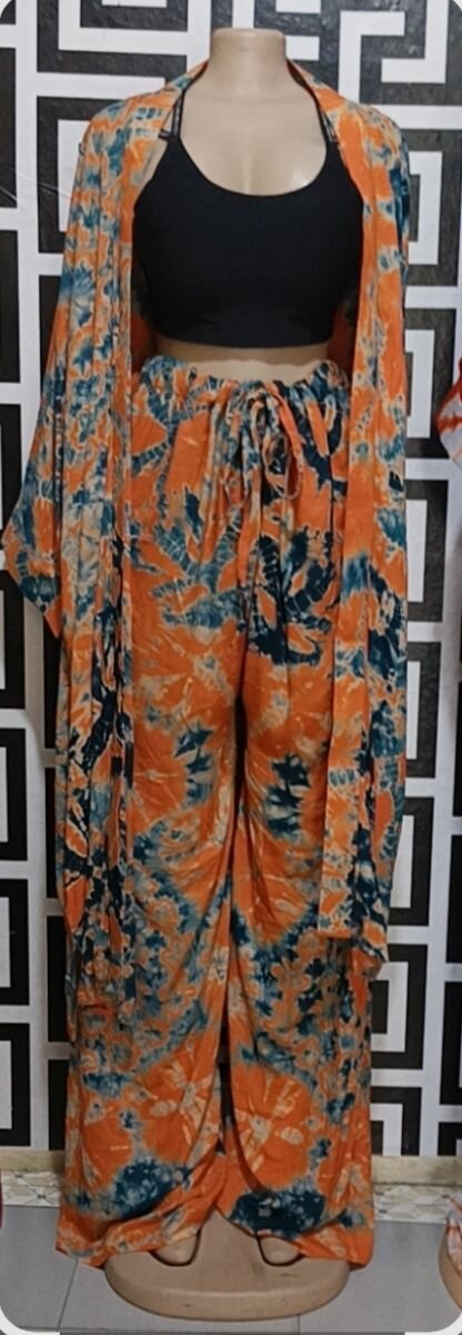 Ensemble kimono-pantalon