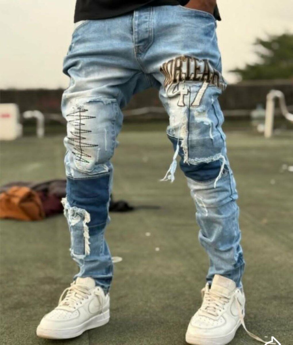 Jeans déchirés homme stylés