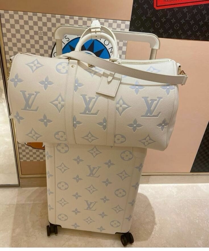 Louis Vuitton traveling bags