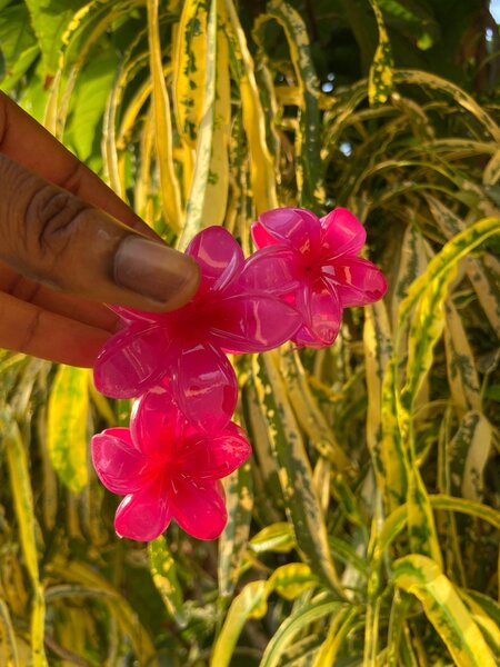 Flower hairclaw