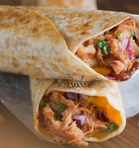 Délicieux Wrap au Poulet