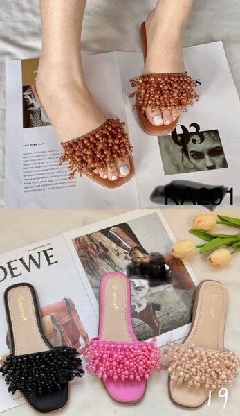 Sandale en perle