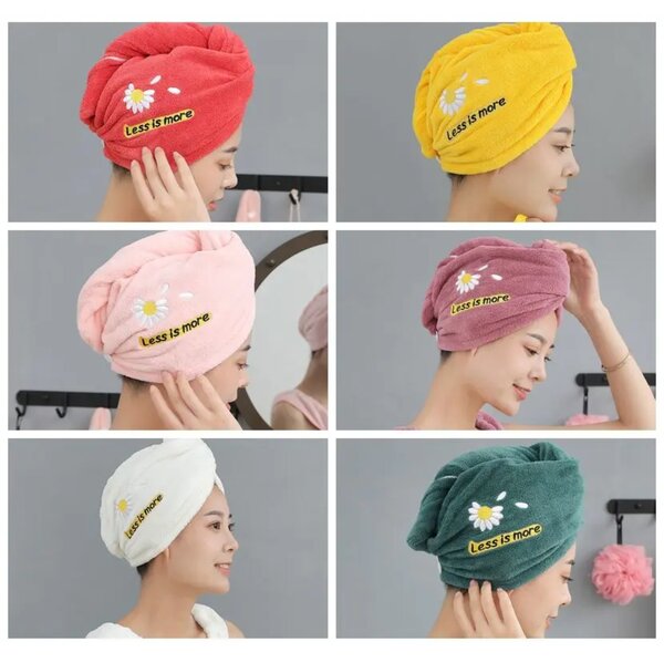 Serviette de cheux pour bain