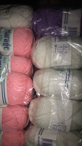 Crocheting yarn