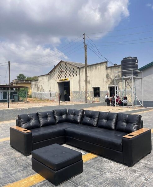 L shaped sofa