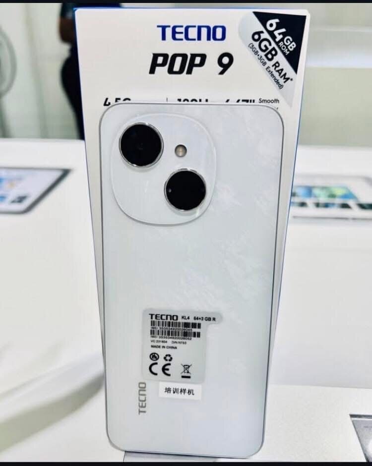 Tecno Pop 9 Smartphone 6GB RAM