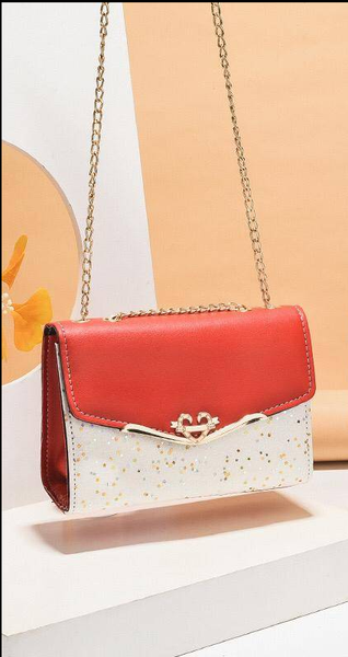 Red and White Bag